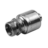 MegaCrimp hose coupling straight male metric fixed thread 24° inverted cone MDL/MDH